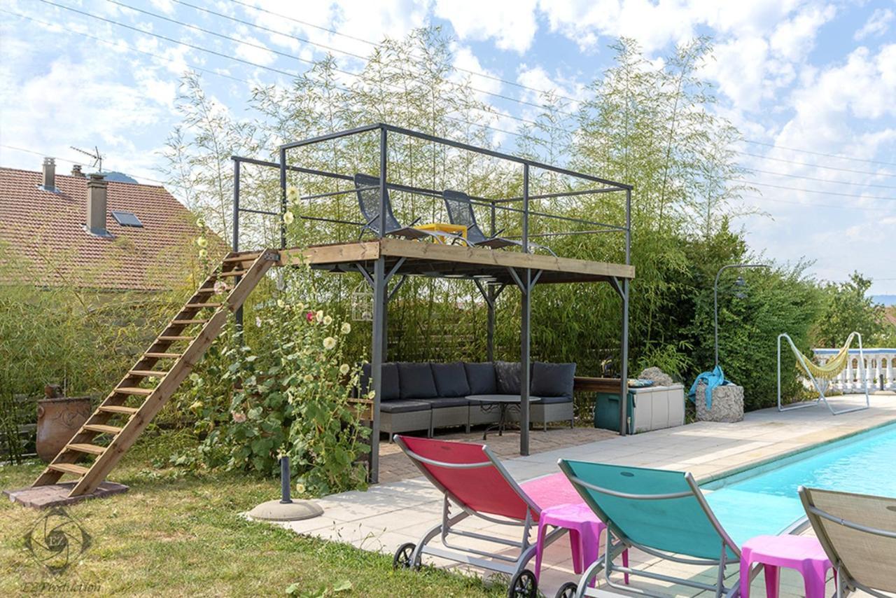 Appartement Lumineux A Voreppe Avec Piscine エクステリア 写真